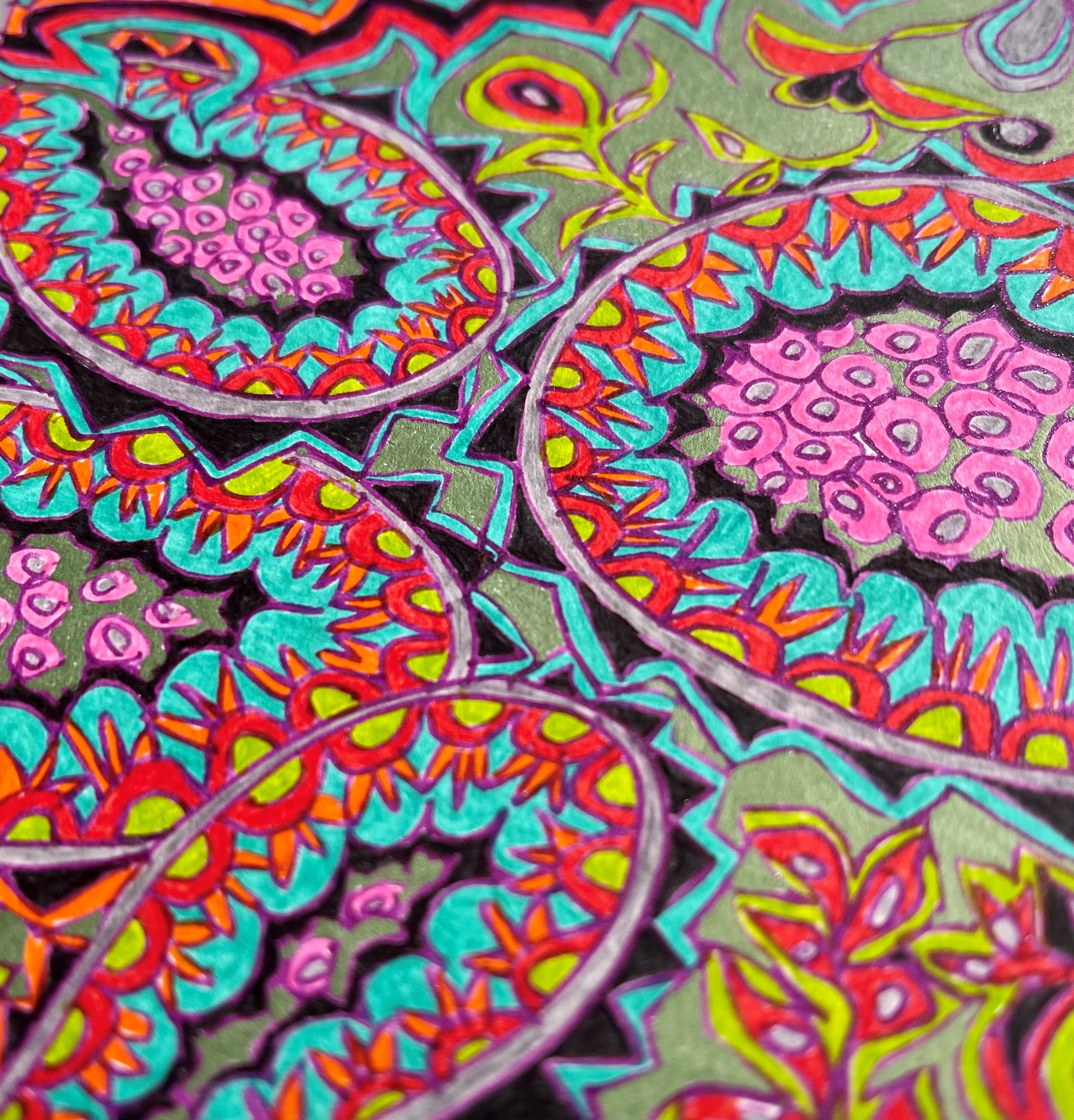 Intuitives Mandala malen - Workshop 1